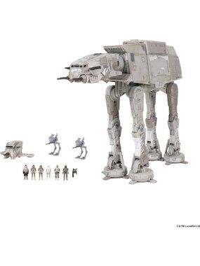 Imperial Remnant AT-AT Battle Pack - 4 Vehicles & 6 Micro Figures - Star Wars